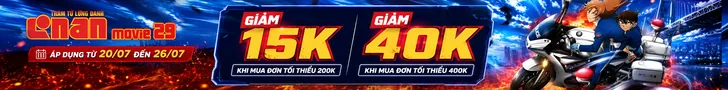 Giảm 15K–40K khi mua vé Conan Movie 29 (20/07–26/07)