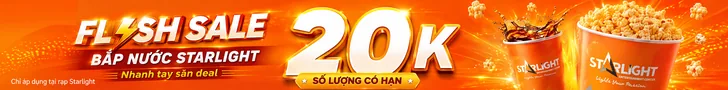 Flash sale bắp nước Starlight chỉ 20K