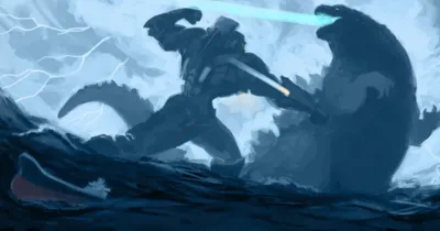 Godzilla đối đầu Jaeger trong Pacific Rim 2?