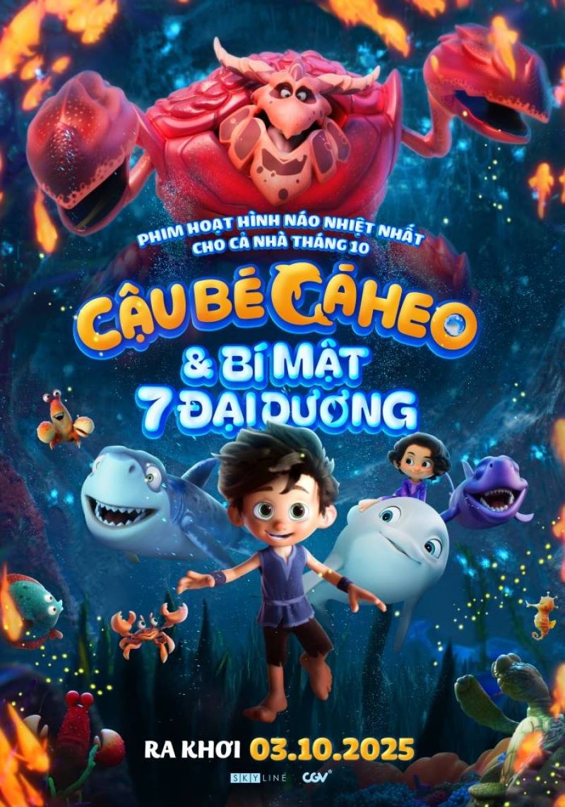 Cậu Bé Cá Heo và Bí Mật 7 Đại Dương