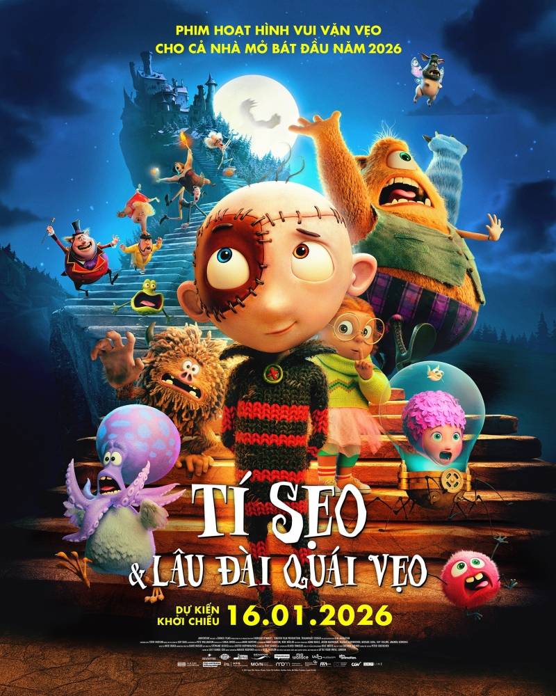 Tí Sẹo Và Lâu Đài Quái Vẹo