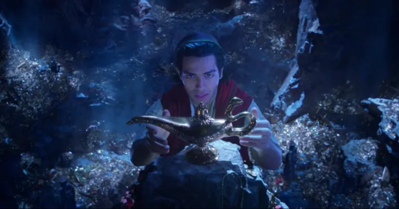 Tạo h&igrave;nh của Mena Massoud&nbsp;trong vai Aladdin