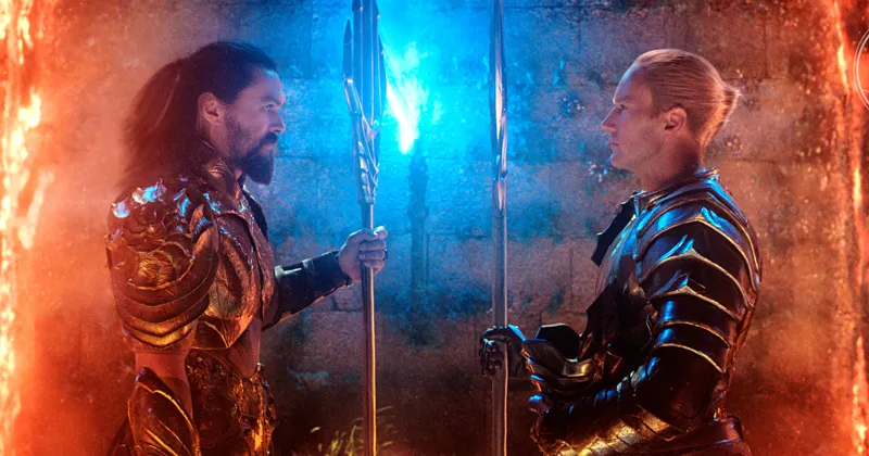 Aquaman đối diện với người anh cùng mẹ khác cha King Orm (Patrick Wilson), kẻ đang muốn gây chiến với cư dân trên mặt đất