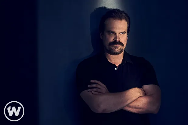David Harbour vai cảnh sát trưởng Jim Hopper trong Stranger Things. (TheWrap)