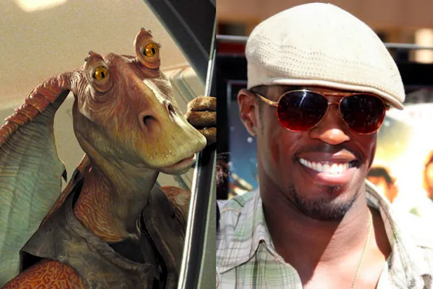 Ahmed Best v&agrave; nh&acirc;n vật Jar Jar Binks (The Wrap)