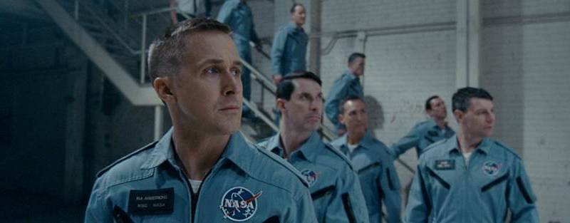 Tạo hình của Ryan Gosling trong vai nhà phi hành vũ trụ huyền thoại Neil Armstrong