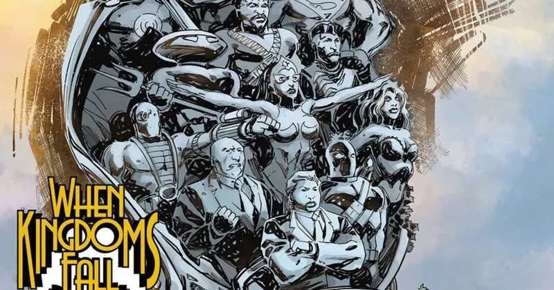 Bức tượng h&ugrave;ng vĩ về nh&oacute;m Suicide Squad sau chiến thắng trong Convergence