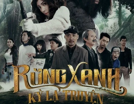 Ho&agrave;i Linh b&iacute; ẩn trong Poster của Rừng Xanh Kỳ Lạ Truyện