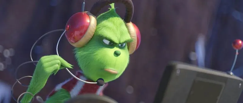 Từ d&aacute;ng vẻ, lời n&oacute;i cho đến h&agrave;nh động của Grinch đều đ&atilde; đạt đến &ldquo;đỉnh cao của sự c&aacute;u kỉnh&rdquo;. (CJ CGV)