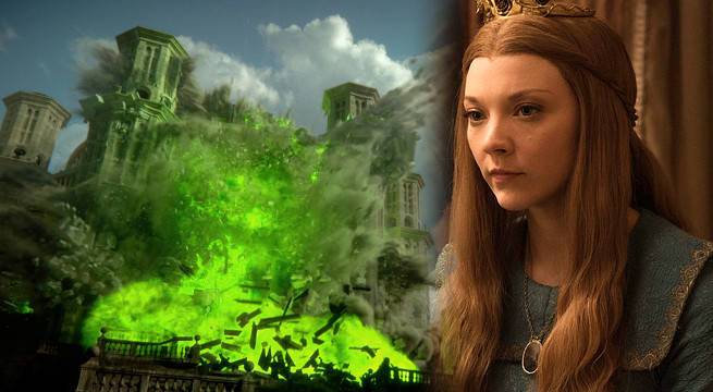 Margaery cùng gia đình bị thảm sát trong vụ nổ điện thờ.