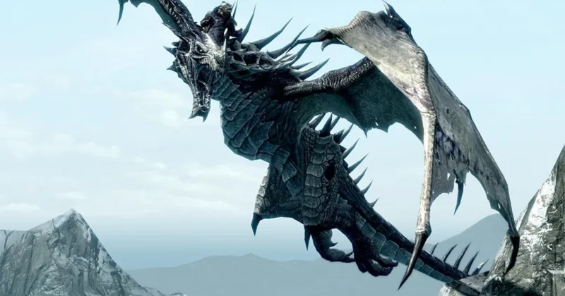 H&igrave;nh ảnh trong The Elder Scrolls V: Skyrim. (Red Bull)