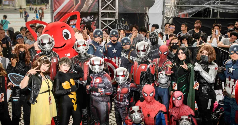 Dàn cosplay cực chất của các fan Đài.