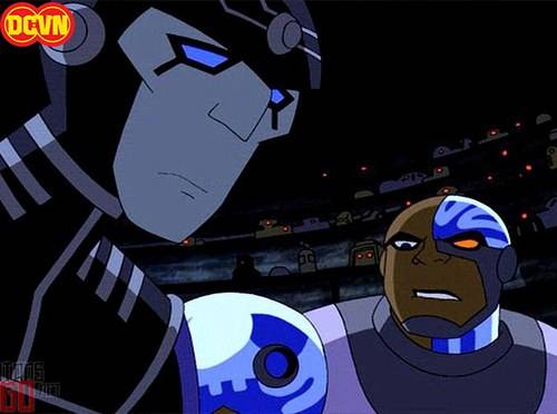 Cyborg gặp Fixit - một người máy khác khi cậu hết năng lượng trong lúc truy đuổi kẻ xấu.