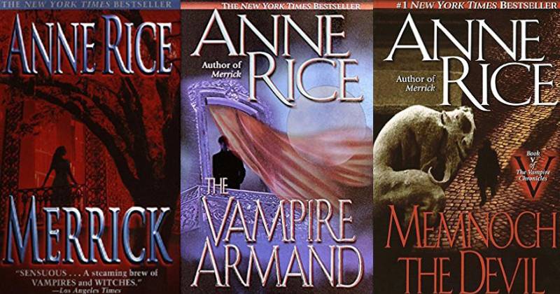 Bộ sách Vampire Chronicles (Variety)