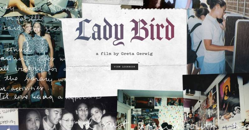 Look Book của bộ phim Lady Bird.