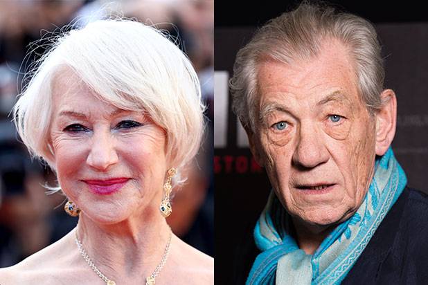 Helen Mirren và Ian McKellen đang nhắm đến một giải thưởng uy tín cùng The Good Liar (Getty Images)