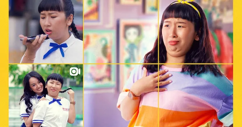 Trong Hồn Papa, Da Con G&aacute;i, n&agrave;ng vlogger Trang H&yacute; đảm nhận vai Kh&aacute;nh &ndash; bạn th&acirc;n của c&ocirc; n&agrave;ng Ch&acirc;u &ldquo;cụ non&rdquo;.