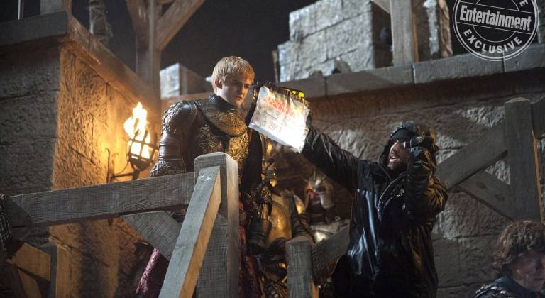 Mọi người còn nhớ Joffrey do Jack Gleeson thủ vai không? Trận Battle of the Blackwater là một trong những hình ảnh cho thấy sự hèn hạ của nhân vật này.