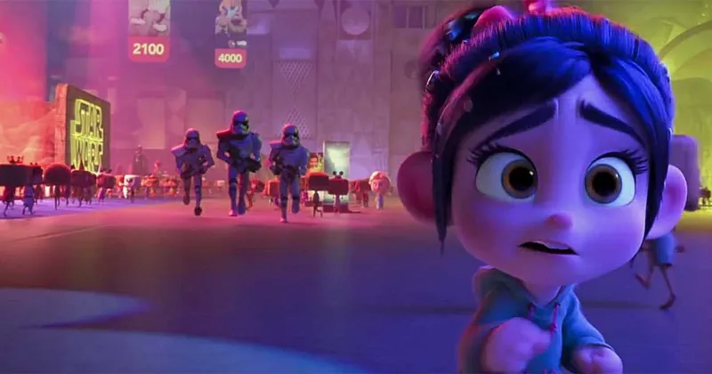 Nhóm Stormtrooper đuổi theo Vanellope (Disney)