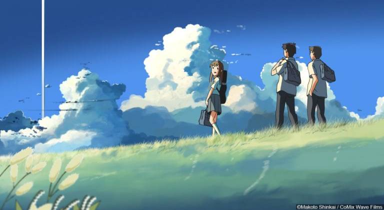 Bên Kia Đám Mây, Nơi Ta Hẹn Ước là tác phẩm đầu tay của Makoto Shinkai (Ảnh: JFF)