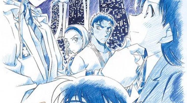 H&igrave;nh ảnh đầu ti&ecirc;n của Movie Th&aacute;m Tử Lừng Danh Conan thứ 23 do t&aacute;c giả Gosho Aoyama ph&aacute;c hoạ (Ảnh: Anime News Network)