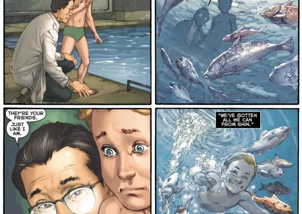 Shin là người giúp Arthur điều khiển được sức mạnh của mình trong truyện. (DC Comics)