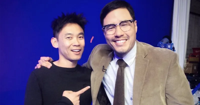 Randall Park (phải)  v&agrave;o vai Stephen Shin trong phim. (Twitter)