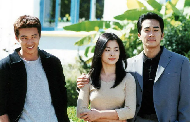 Won Bin, Song Hye Kyo v&agrave; Song Seung Hun (Ảnh: Soompi)
