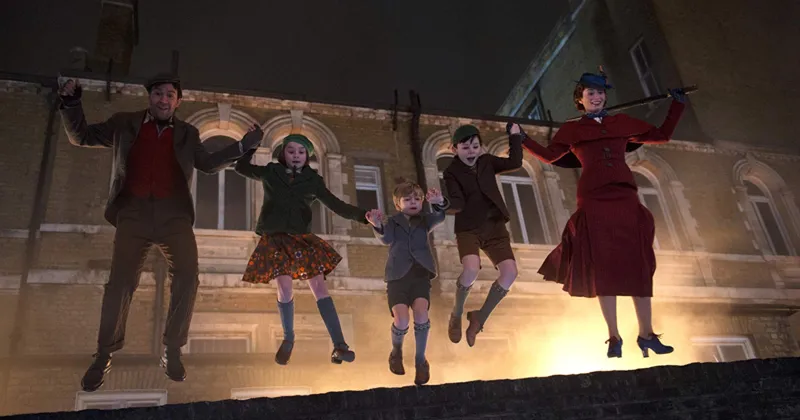 Mary Poppins Trở Lại nhắc những kh&aacute;n giả trưởng th&agrave;nh về những k&yacute; ức tươi đẹp của tuổi thơ (IMDb)