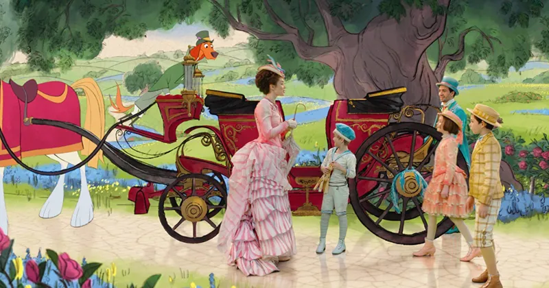 Mary Poppins Trở Lại c&oacute; đồ hoạ đẹp mắt (IMDb)