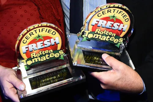 Chứng nhận phim hay của Rotten Tomatoes (Shutterstock)