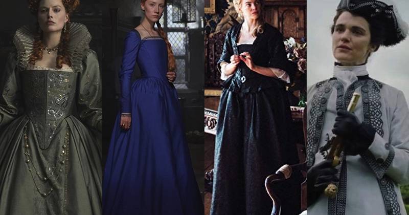 Trang phục của các nhân vật trong Mary Queen of Scots và The Favorite