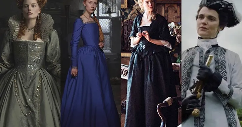 Trang phục của các nhân vật trong Mary Queen of Scots và The Favorite