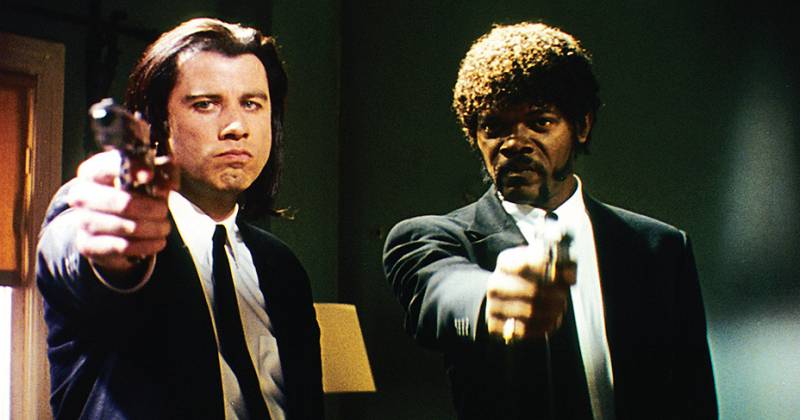 Pulp Fiction được Quentin Tarantino viết kịch bản cho Samuel L. Jackson. (Ảnh: Miramax Films)