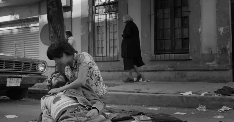 Người chết trong cuộc biểu t&igrave;nh. Tr&iacute;ch: Roma (2018).