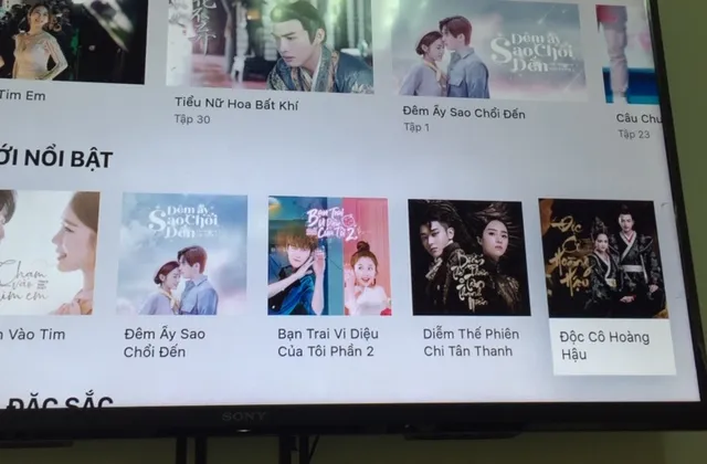 H&igrave;nh ảnh vi phạm bản quyền của Zing TV (Ảnh: Clip TV)
