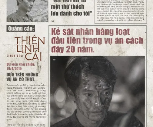 Huỳnh của Quang Tuấn là “dựa trên những vụ án có thật”