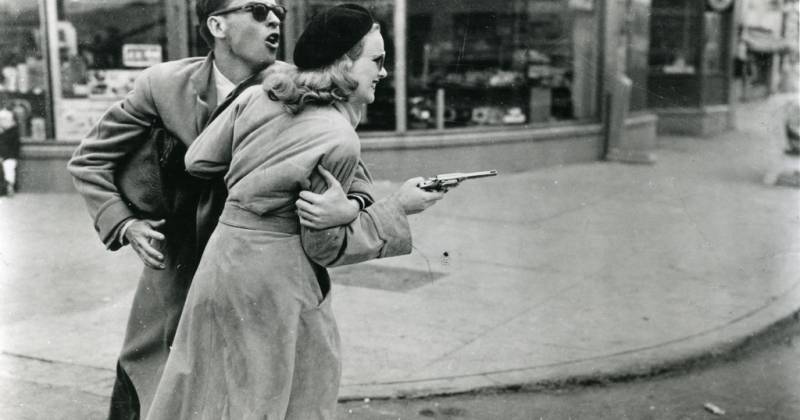 Một cảnh trong phim Gun Crazy (1950). (Ảnh: MoMA)