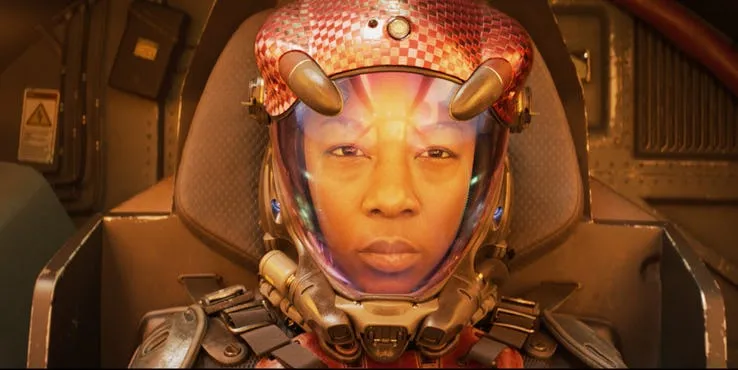 Colby được tạo hình giống nữ diễn viên Samira Wiley của The Handmaid's Tale thuộc Hulu. (Ảnh: SR)