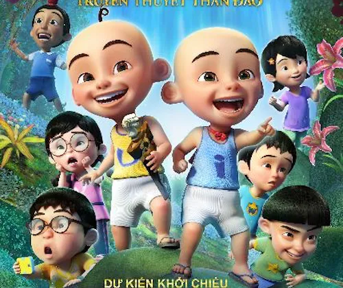 Poster của Upin & Ipin: Truyền Thuyết Thần Đao