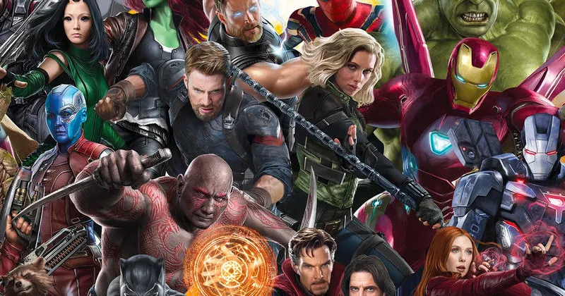 Lượng nhân vật đồ sộ trong Vũ trụ điện ảnh Marvel. Ảnh: Hypebeast