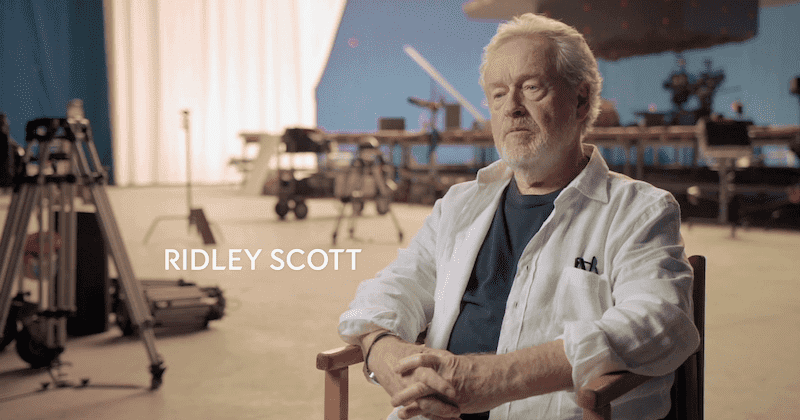 Đạo diễn Ridley Scott trên trường quay 7 Thế Giới 