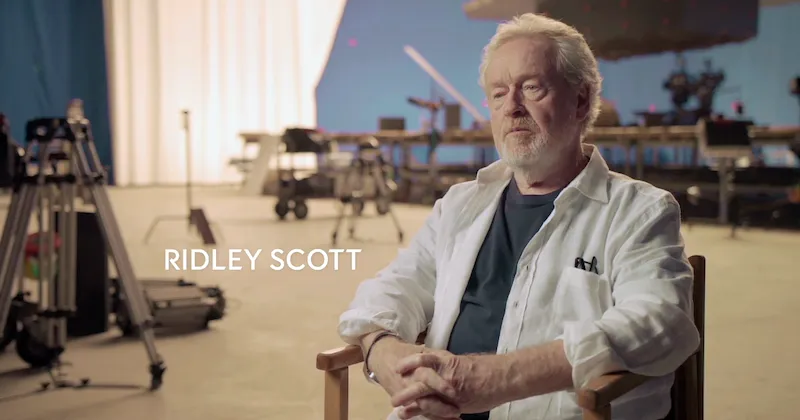 Đạo diễn Ridley Scott trên trường quay 7 Thế Giới
