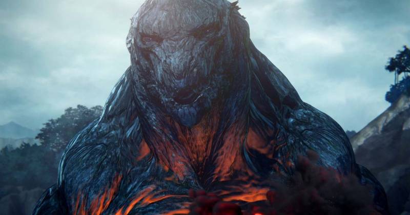 Tạo hình Godzilla trong Planet of Monsters trên Netflix. (Ảnh: Netflix)