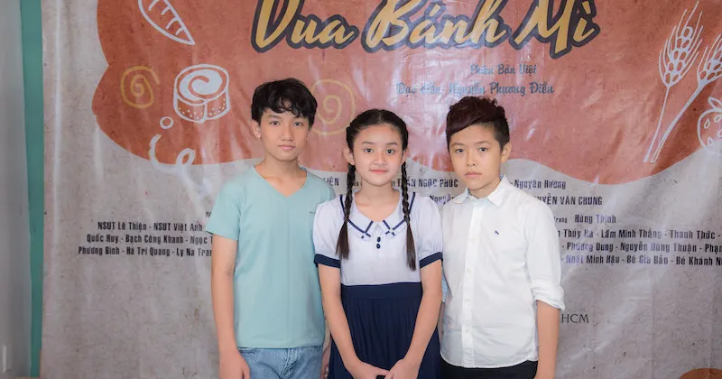 Bộ ba diễn viên nhí