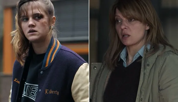 Katharina Nielsen 1986 và Katharina Nielsen 2019. (Ảnh: Netflix)