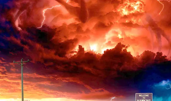 Quái vật Mind Flayer của Stranger Things. Ảnh: Daily Express