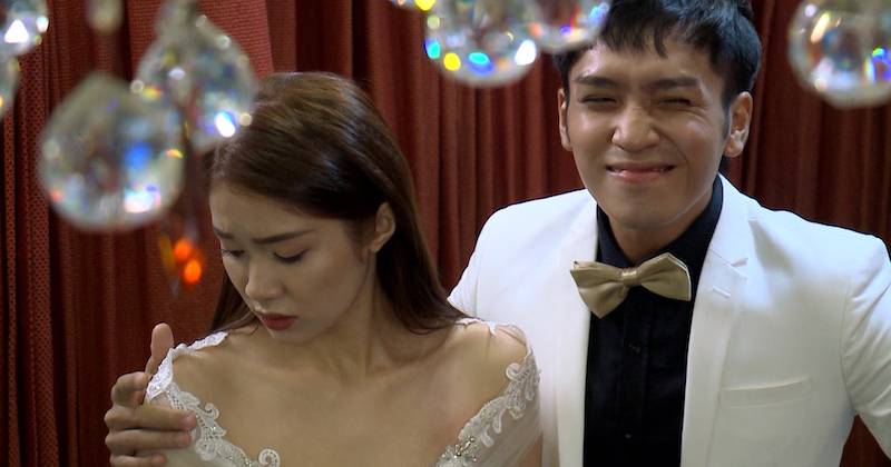 Khánh Quỳnh không hạnh phúc trong đám cưới 