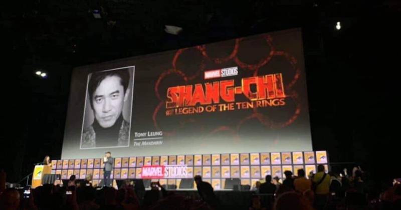Lương Triều Vỹ thủ vai Mandarin trong Shang-Chi and the Legend of the Ten Rings (Ảnh: SDCC 2019)