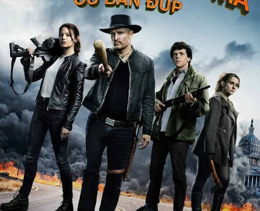 Poster chính thức của Zombieland: Double Tap